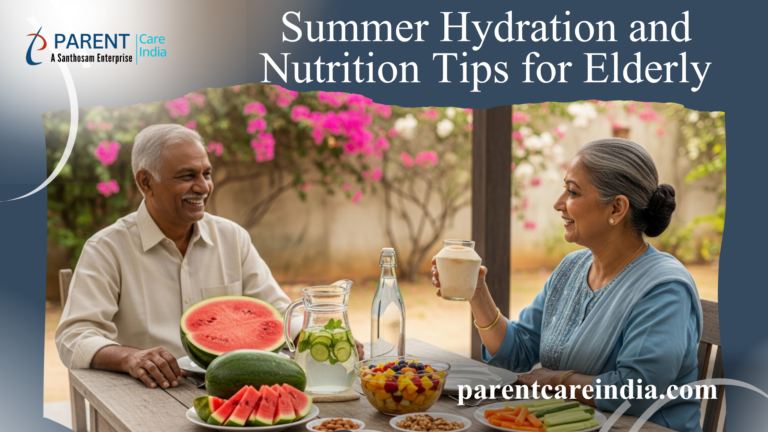 Summer Hydration and Nutrition Tips for Elderly: Stay Healthy with Santhosam Care Support
