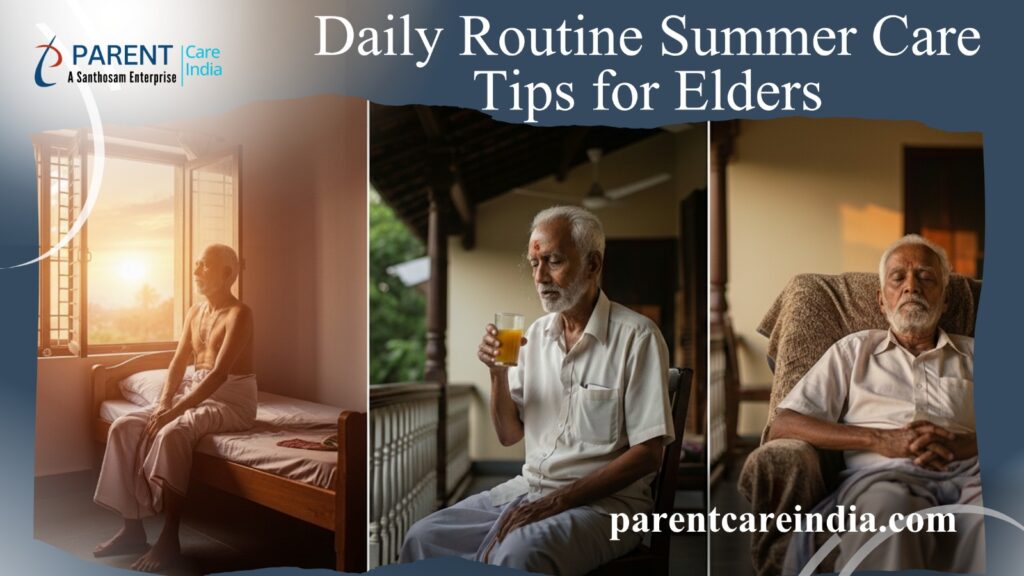 Daily Routine Summer Care Tips for Elders: A Complete Guide by Santhosam